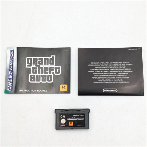 Grand Theft Auto - Complete In Box - GameBoy Advance spil (B Grade) (Genbrug)
